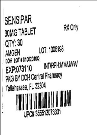 Label Image For 30mg (Sensipar 30mg(amgen))